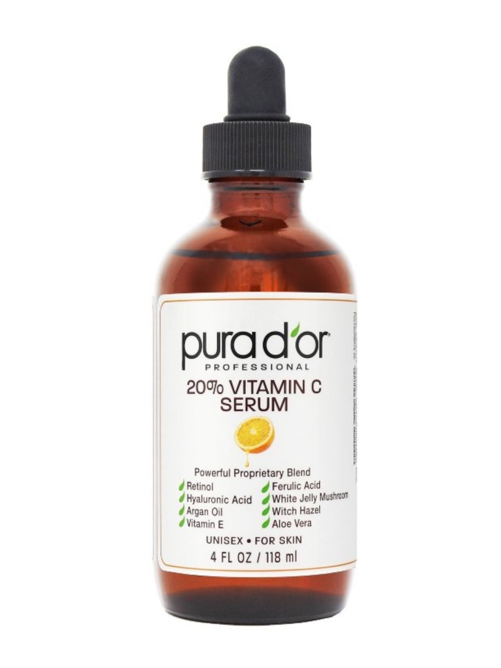 Pura d'or 20% Vitamin C
Serum - 4 fl oz: brand new anti aging